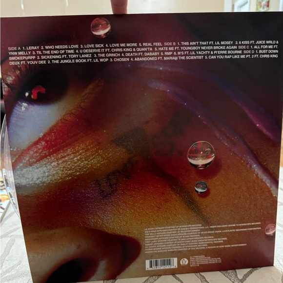 Trippie Redd, A love letter to you 4 vinyl, Clear vinyl with both. - Picture 2 of 3